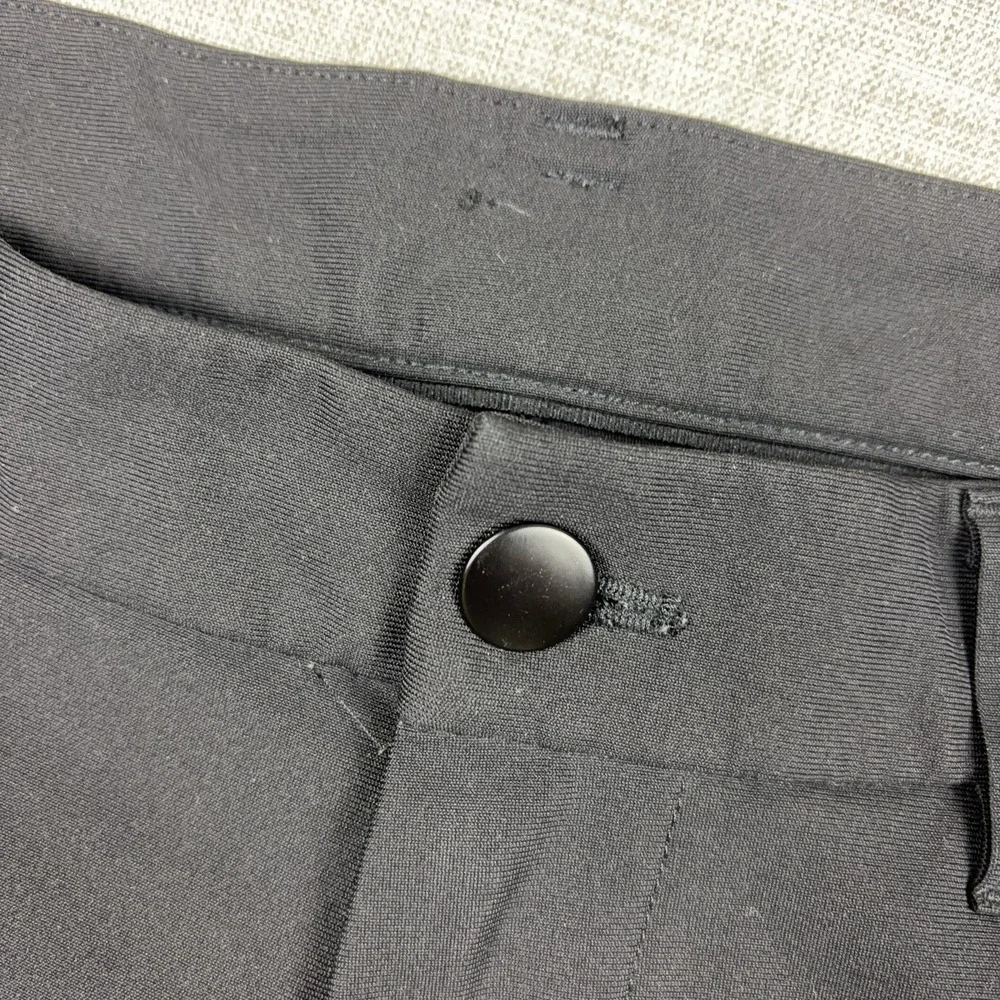 Lululemon Pants Mens 33x32 Black Stretch Chino Slim Performance Golf ABC